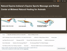 Tablet Screenshot of neindianaequinesportsmassageandrehab.com